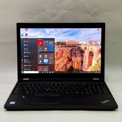 Мобільна робоча станція Lenovo ThinkPad P51 / 15.6" (3840x2160) IPS / Intel Core i7-7700HQ (4 (8) ядра по 2.8 - 3.8 GHz) / 32 GB DDR4 / 512 GB SSD / nVidia Quadro M1200, 4 GB GDDR5, 128-bit / WebCam / Windows 10 Pro