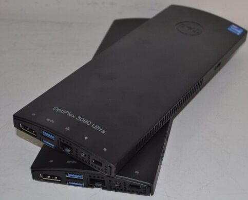 Неттоп Dell OptiPlex 3090 Ultra USFF / Intel Core i5-1145G7 (4 (8) ядра по 4.4 GHz) / 16 GB DDR4 / 256 GB SSD M.2 / Intel Iris Xe Graphics / Wi-Fi / Bluetooth / Windows 11 Pro / Блок питания