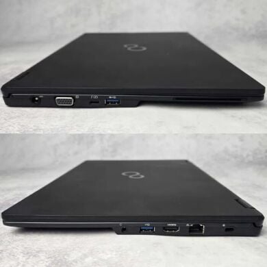 Ультрабук Fujitsu Lifebook U7410 / 14" (1920x1080) IPS Touch / Intel Core i5-10210U (4 (8) ядра по 1.6 - 4.2 GHz) / 16 GB DDR4 / 512 GB SSD M.2 / Intel UHD Graphics / WebCam / Win 10 Pro