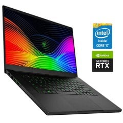Ігровий ноутбук Б-клас Razer Blade 15 RZ09-0300 / 15.6" (1920x1080) IPS / Intel Core i7-9750H (6 (12) ядер по 2.6 - 4.5 GHz) / 16 GB DDR4 / 512 GB SSD / nVidia GeForce RTX 2060, 6 GB GDDR6, 192-bit / WebCam