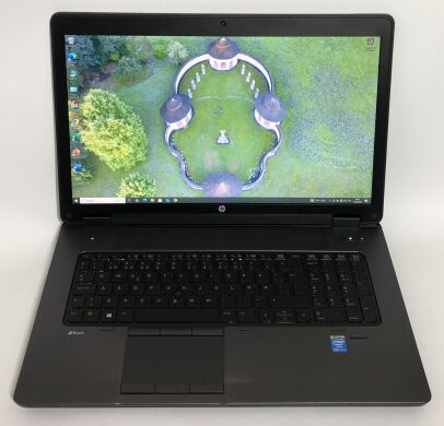 Мобильная рабочая станция Б-класс HP ZBook 17 G1 / 17.3'' (1920x1080) TN / Intel Core i7-4900MQ (4 (8) ядра по 2.8 - 3.8 GHz) / 16 GB DDR3 / 512 GB SSD / nVidia Quadro K5100M, 8 GB GDDR5, 256-bit / WebCam / DVD-ROM / Win 10 Pro