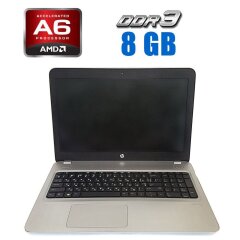 Ноутбук HP 355 G2 / 15.6" (1366x768) TN / AMD A6-6310 (4 ядра по 1.8 - 2.4 GHz) / 8 GB DDR3 / 256 GB SSD / AMD Radeon R4 Graphics / WebCam
