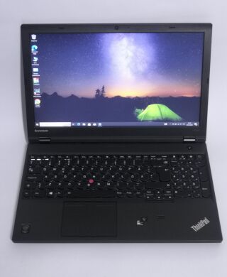 Мобільна робоча станція Lenovo ThinkPad W540 / 15.6" (1920x1080) TN / Intel Core i7-4800MQ (4 (8) ядра по 2.7 - 3.7 GHz) / 8 GB DDR3 / 128 GB SSD + 1000 GB HDD / nVidia Quadro K2100M, 2 GB GDDR5, 128-bit / WebCam / Win 10 Pro