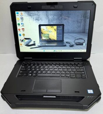Защищенный ноутбук Dell Latitude 5414 Rugged / 14" (1366x768) TN / Intel Core i5-6300U (2 (4) ядра по 2.4 - 3.0 GHz) / 16 GB DDR4 / 256 GB SSD / Intel HD Graphics 520 / WebCam