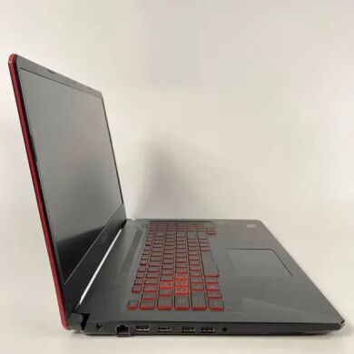 Игровой ноутбук Asus TUF Gaming FX705DY / 17.3" (1920x1080) IPS / AMD Ryzen 5 3550H (4 (8) ядра по 2.1 - 3.7 GHz) / 16 GB DDR4 / 512 GB SSD / AMD Radeon RX 560, 4 GB GDDR5, 128-bit / WebCam / HDMI