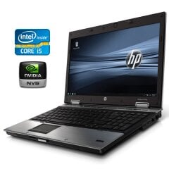 Ноутбук HP EliteBook 8540p / 15.6" (1600x900) TN / Intel Core i5-520M (2 (4) ядра по 2.4 - 2.93 GHz) / 8 GB DDR3 / 500 GB HDD / nVidia NVS 5100M, 1 GB GDDR3, 128-bit / WebCam / DVD-ROM