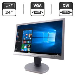 Монитор Philips 240B4Q / 24" (1920x1200) IPS / DVI, VGA, DP + Кабель питания
