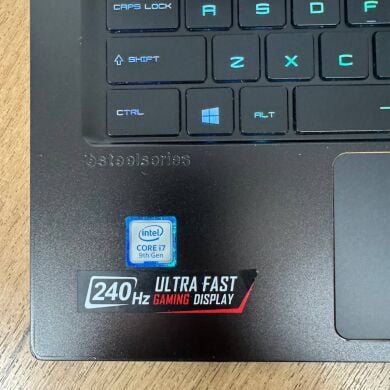 Игровой ноутбук Б-класс MSI GS65 Stealth 9SG / 15.6" (1920x1080) IPS / Intel Core i7-9750H (6 (12) ядра по 2.6&nbsp;- 4.5&nbsp;GHz) / 16 GB DDR4 / 512 GB SSD / nVidia GeForce RTX 2080 Max-Q, 8 GB GDDR6, 256-bit / WebCam