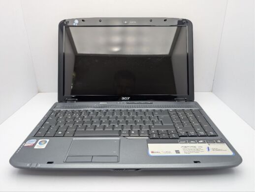Ноутбук Acer Aspire 5735 / 15.6" (1366x768) TN / Intel Core 2 Duo P7350 (2 ядра по 1.1 - 2.0 GHz) / 4 GB DDR2 / 250 GB HDD / Intel Graphics / WebCam / DVD-ROM Ноутбук Acer Aspire 5735 / 15.6" (1366x768) TN / Intel Core 2 Duo P7350 (2 ядра по 1.1 - 2.0 GHz) / 4 GB DDR2 / 250 GB HDD / Intel Graphics / WebCam / DVD-ROM