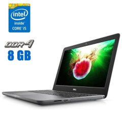 Ноутбук Dell Inspiron 15 5567 / 15.6" (1920x1080) IPS / Intel Core i5-7200U (2 (4) ядра по 2.5 - 3.1 GHz) / 8 GB DDR4 / 500 GB SSD / Intel HD Graphics 620 / WebCam / DVD-RW