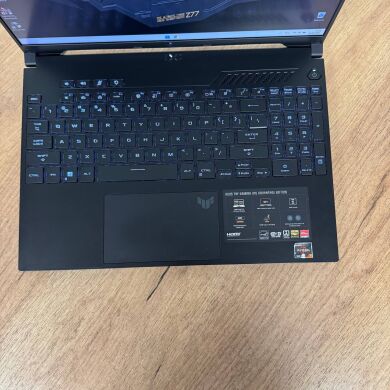 Ігровий ноутбук Б-клас Asus TUF Gaming Advantage A16 FA617NS / 16" (1920x1200) IPS / AMD Ryzen 7 7735HS (8 (16) ядер по 3.2 - 4.75 GHz) / 16 GB DDR5 / 512 GB SSD / AMD Radeon RX 7600S, 8 GB GDDR6, 128-bit / WebCam