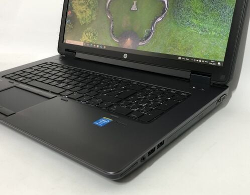 Мобильная рабочая станция Б-класс HP ZBook 17 G1 / 17.3'' (1920x1080) TN / Intel Core i7-4900MQ (4 (8) ядра по 2.8 - 3.8 GHz) / 16 GB DDR3 / 512 GB SSD / nVidia Quadro K5100M, 8 GB GDDR5, 256-bit / WebCam / DVD-ROM / Win 10 Pro