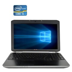 Ноутбук Dell Latitude E5520 / 15.6" (1920x1080) TN / Intel Core i5-2520M (2 (4) ядра по 2.5 - 3.2 GHz) / 8 GB DDR3 / 500 GB HDD / Intel HD Graphics 3000 / WebCam / DVD-ROM