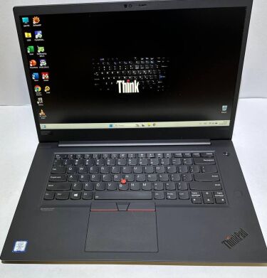 Ігровий ультрабук Lenovo ThinkPad X1 Extreme Gen2 / 15.6" (1920x1080) IPS / Intel Core i7-9850H (6 (12) ядер по 2.6 - 4.6 GHz) / 32 GB DDR4 / 256 GB SSD + 256 GB SSD / nVidia GeForce GTX 1650 Max-Q, 4 GB GDDR6, 128-bit / WebCam / Win 11 Pro