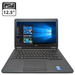 Нетбук Dell Latitude E5250 / 12.5" (1366x768) TN / Intel Core i5-5200U (2 (4) ядра по 2.2 - 2.7 GHz) / 8 GB DDR3 / 750 GB HDD / Intel HD Graphics 5500 / WebCam