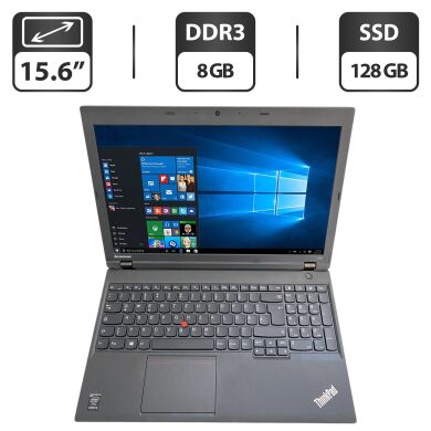Ноутбук Lenovo ThinkPad L540 / 15.6" (1366x768) TN / Intel Core i5-4200M (2 (4) ядра по 2.5 - 3.1 GHz) / 8 GB DDR3 / 128 GB SSD / Intel HD Graphics 4600 / WebCam