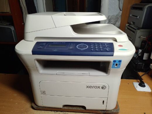МФУ Xerox WorkCentre 3210 / Лазерная монохромная печать / 1200x1200 dpi / 24 стр./мин / A4 / USB 2.0, Ethernet