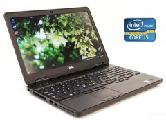 Ноутбук Б-класс Dell Latitude E5540 / 15.6" (1366x768) TN / Intel Core i5-4200U (2 (4) ядра по 1.6 - 2.6 GHz) / 8 GB DDR3 / 256 GB SSD / Intel HD Graphics 4400 / WebCam / DVD-ROM