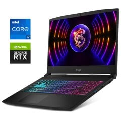 Игровой ноутбук MSI Katana 15 B13VFK-817 / 15.6" (1920x1080) IPS / Intel Core i7-13620H (10 (16) ядер по 3.6 - 4.9 GHz) / 16 GB DDR5 / 1000 GB SSD NVMe / nVidia GeForce RTX 4060, 8 GB GDDR6, 128-bit / WebCam / Win 11