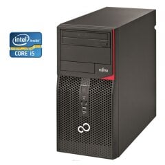 ПК Fujitsu Esprimo P420 E85+ Tower / Intel Core i5-4430 (4 ядра по 3.0 - 3.2 GHz) / 8 GB DDR3 / 320 GB HDD / Intel HD Graphics 4600 / DVD-RW