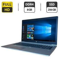 Ноутбук HP EliteBook 755 G5 / 15.6" (1920x1080) IPS / AMD Ryzen 3 Pro 2300U (4 ядра по 2.0 - 3.4 GHz) / 8 GB DDR4 / 256 GB SSD / AMD Radeon Vega 6 Graphics / WebCam / HDMI
