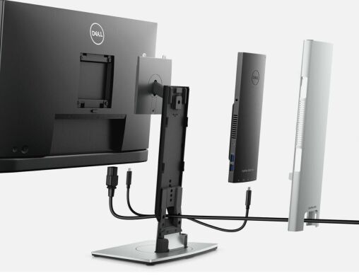 Неттоп Dell OptiPlex 3090 Ultra USFF / Intel Core i5-1145G7 (4 (8) ядра по 4.4 GHz) / 16 GB DDR4 / 256 GB SSD M.2 / Intel Iris Xe Graphics / Wi-Fi / Bluetooth / Windows 11 Pro / Блок питания