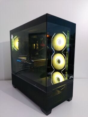 Ігровий ПК GTL Gaming Universe Black Tower / Intel Core i5-9400T (6 ядер по 1.8 - 3.4 GHz) / 16 GB DDR4 / 256 GB SSD M.2 + 512 GB SSD + 500 GB HDD / AMD Radeon RX 590, 8 GB GDDR5, 256-bit / 500W
