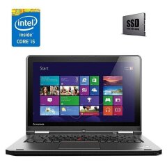 Ультрабук Lenovo Thinkpad S1 Yoga / 13.3" (1920x1080) IPS Touch / Intel Core i5-4200U (2 (4) ядра по 1.6 - 2.6 GHz) / 4 GB DDR3 / 240 GB SSD / Intel HD Graphics 4400 / WebCam