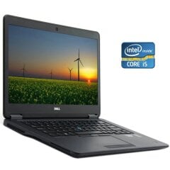 Ультрабук Dell Latitude E7470 / 14" (1920x1080) IPS / Intel Core i5-6300U (2 (4) ядра по 2.4 - 3.0 GHz) / 8 GB DDR4 / 256 GB SSD / Intel HD Graphics 520 / WebCam / Win 10 Pro
