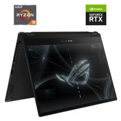 Игровой ультрабук-трансформер Asus Rog Flow x13 GV301QE / 13.3" (1920x1200) IPS Touch / AMD Ryzen 9 5900HS (8 (16) ядер по 3.0 - 4.6 GHz) / 16 GB DDR4 / 1000 GB SSD NVMe / nVidia GeForce RTX 3050 Ti, 4 GB GDDR6, 128-bit / WebCam
