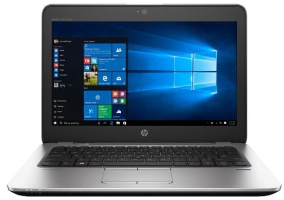 Нетбук HP EliteBook 820 G4 / 12.5" (1920x1080) IPS / Intel Core i5-7200U (2 (4) ядра по 2.5 - 3.1 GHz) / 4 GB DDR4 / 500 GB HDD / Intel HD Graphics 620 / WebCam