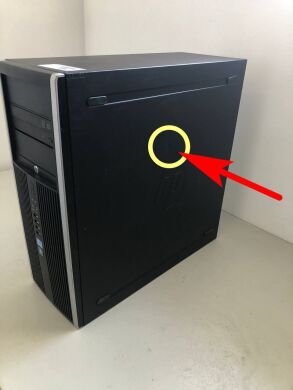 Комп'ютер Б-клас HP Compaq Elite 8300 Tower / Intel Core i7-3770S (4 (8) ядра по 3.1 - 3.9 GHz) / 8 GB DDR3 / 240 GB SSD / AMD Radeon HD 6670, 512 MB GDDR3, 128-bit / DVD-ROM