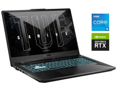 Игровой ноутбук Б-класс Asus TUF Gaming F17 FX706HC / 17.3" (1920x1080) IPS / Intel Core i5-11260H (6 (12) ядер по 2.1 - 4.4 GHz) / 16 GB DDR4 / 512 GB SSD NVMe / nVidia GeForce RTX 3050, 4 GB GDDR6, 128-bit / WebCam