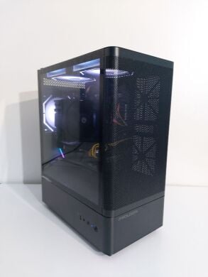 Игровой ПК Prologix GM-01MAB Tower / Intel Core i5-9600K (6 ядер по 3.7 - 4.6 GHz) / 32 GB DDR4 / 250 GB SSD M.2 + 1000 GB HDD / AMD Radeon RX 5700 XT, 8 GB GDDR6, 256-bit / 650W + Кабели подключения, переходник, пульт управления