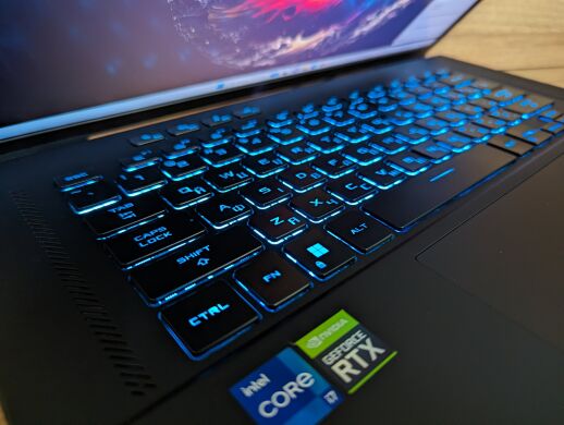 Ігровий ноутбук Asus ROG Zephyrus M16 GU603ZM / 16" (1920x1200) IPS / Intel Core i7-12700H (14 (20) ядер по 3.5 - 4.7 GHz) / 40 GB DDR5 / 512 GB SSD + 1000 GB SSD / nVidia GeForce RTX 3060, 6 GB GDDR6, 192-bit / WebCam / Windows 10