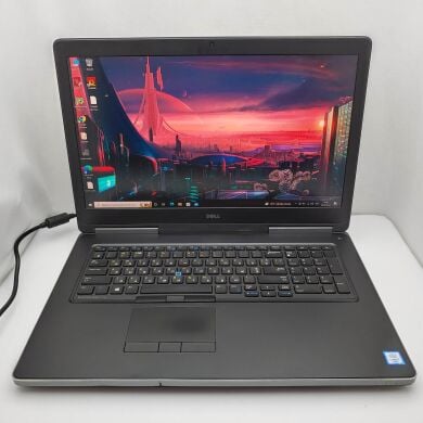 Ігровий ноутбук Dell Precision 7710 / 17.3" (3840х2160) IPS / Intel Core i7-6920HQ (4 (8) ядра по 2.9 - 3.8 GHz) / 8 GB DDR4 / 256 GB SSD / AMD FirePro W7170M, 4 GB GDDR5, 256-bit / WebCam / NO ODD