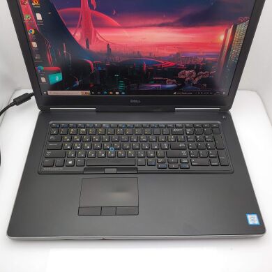 Ігровий ноутбук Dell Precision 7710 / 17.3" (3840х2160) IPS / Intel Core i7-6920HQ (4 (8) ядра по 2.9 - 3.8 GHz) / 8 GB DDR4 / 256 GB SSD / AMD FirePro W7170M, 4 GB GDDR5, 256-bit / WebCam / NO ODD