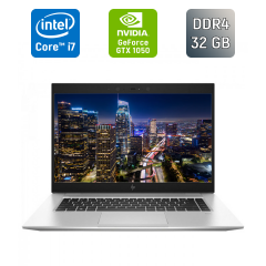 Ігровий ноутбук HP EliteBook 1050 G1 / 15.6" (1920x1080) IPS / Intel Core i7-8850H (6 (12) ядер по 2.6 - 4.3 GHz) / 32 GB DDR4 / 512 GB SSD / nVidia GeForce GTX 1050, 4 GB GDDR5, 128-bit / WebCam / Fingerprint / Windows 10