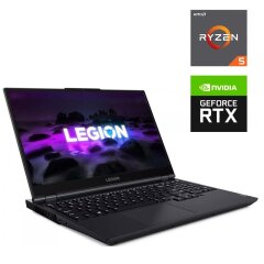 Игровой ноутбук Lenovo Legion 5 17ACH6H / 17.3" (1920x1080) IPS / AMD Ryzen 5 5600H (6 (12) ядер по 3.3 - 4.2 GHz) / 16 GB DDR4 / 512 GB SSD / nVidia GeForce RTX 3060, 6 GB GDDR6, 192-bit / WebCam
