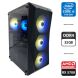 Ігровий ПК AeroCool PGS FALCON-A-BK-V1 FRGB Tower / Intel Core i5-8400 (6 ядер по 2.8 - 4.0 GHz) / 32 GB DDR4 / 256 GB SSD M.2 + 512 GB SSD M.2 + 500 GB HDD / AMD Radeon RX 5700, 8 GB GDDR6, 256-bit / 600W + Мишка, клавіатура, кабелі HDMI та живлення купити