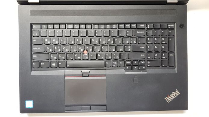 Мобильная рабочая станция Lenovo ThinkPad P72 / 17.3" (1920x1080) IPS / Intel Core i7-8850H (6 (12) ядер по 2.6 - 4.3 GHz) / 32 GB DDR4 / 128 GB SSD + 512 GB SSD + 750 GB HDD / nVidia Quadro P2000, 4 GB GDDR5, 128-bit / WebCam Мобильная рабочая станция Lenovo ThinkPad P72 / 17.3" (1920x1080) IPS / Intel Core i7-8850H (6 (12) ядер по 2.6 - 4.3 GHz) / 32 GB DDR4 / 128 GB SSD + 512 GB SSD + 750 GB HDD / nVidia Quadro P2000, 4 GB GDDR5, 128-bit / WebCam