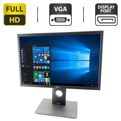 Монитор Dell P2217H / 22" (1920x1080) IPS / VGA, HDMI, DisplayPort, USB-Hub / VESA 100x100 + Кабель питания Монитор Dell P2217H / 22" (1920x1080) IPS / VGA, HDMI, DisplayPort, USB-Hub / VESA 100x100 + Кабель питания