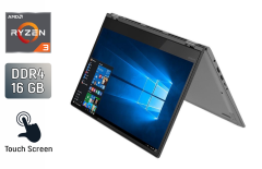 Ноутбук-трансформер Lenovo IdeaPad Flex 6 / 14" (1366x768) TN Touch / AMD Ryzen 3 2200U (2 (4) ядра по 2.5 - 3.4 GHz) / 16 GB DDR4 / 512 GB SSD / AMD Radeon Vega 6 Graphics / WebCam / HDMI