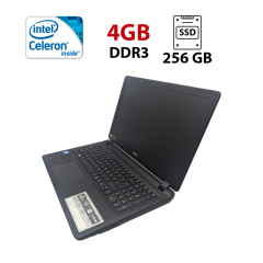 Ноутбук Acer Aspire ES1-533 / 15.6" (1920x1080) TN / Intel Celeron N3350 (2 ядра по 1.1 - 2.4 GHz) / 4 GB DDR3 / 256 GB SSD / Intel HD Graphics 500 / WebCam