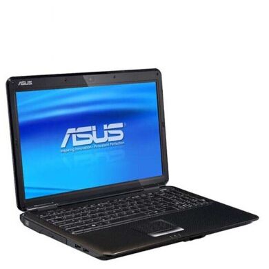 Ноутбук Asus K50IJ / 15.6" (1366x768) TN / Intel Celeron T3100 (2 ядра по 1.9 GHz) / 4 GB DDR2 / 250 GB HDD / Intel GMA 4500M HD Graphics / WebCam / АКБ не держит Ноутбук Asus K50IJ / 15.6" (1366x768) TN / Intel Celeron T3100 (2 ядра по 1.9 GHz) / 4 GB DDR2 / 250 GB HDD / Intel GMA 4500M HD Graphics / WebCam / АКБ не держит