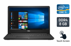 Ноутбук Б-класс Dell Inspiron 15-3567 / 15.6" (1366x768) TN Touch / Intel Core i5-7200U (2 (4) ядра по 2.5 - 3.1 GHz) / 8 GB DDR4 / 240 GB SSD / Intel HD Graphics 620 / WebCam / Windows 10