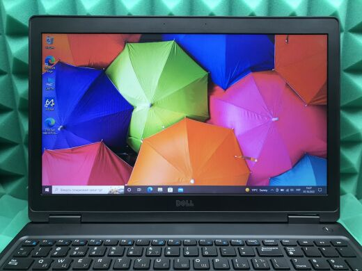 Ноутбук Б-клас Dell Latitude 5580 / 15.6" (1366x768) TN / Intel Core i5-7300U (2 (4) ядра по 2.6 - 3.5 GHz) / 8 GB DDR4 / 128 GB SSD / Intel HD Graphics 620 / HDMI / Windows 10 ліцензія