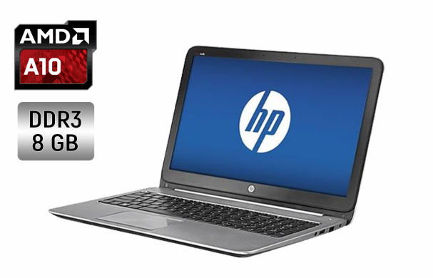 Ноутбук HP ENVY m6-k010dx / 15.6" (1366x768) TN / AMD A10-5745M (4 ядра по 2.1 - 2.9 GHz) / 8 GB DDR3 / 240 GB SSD / AMD Radeon HD 8610G / WebCam / Windows 10