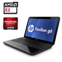 Ноутбук HP Pavilion g6 / 15.6" (1366x768) TN / AMD E2-1800 (2 ядра по 1.7 GHz) / 4 GB DDR3 / 500 GB HDD / AMD Radeon HD 7340 Graphics / WebCam