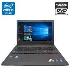 Ноутбук Lenovo IdeaPad 110-15IBD / 15.6" (1366x768) TN / Intel Core i3-5020U (2 (4) ядра по 2.2 GHz) / 4 GB DDR3 / 500 GB HDD / Intel HD Graphics 5500 / WebCam / DVD-ROM